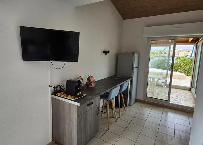 Sur L'ile Des Marinas Avec Piscine, Parking Et Ponton Prive 아그