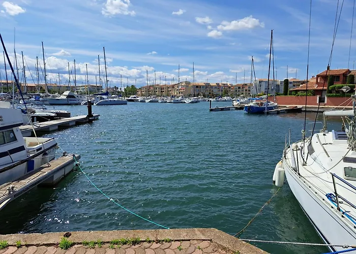 Sur L'ile Des Marinas Avec Piscine, Parking Et Ponton Prive